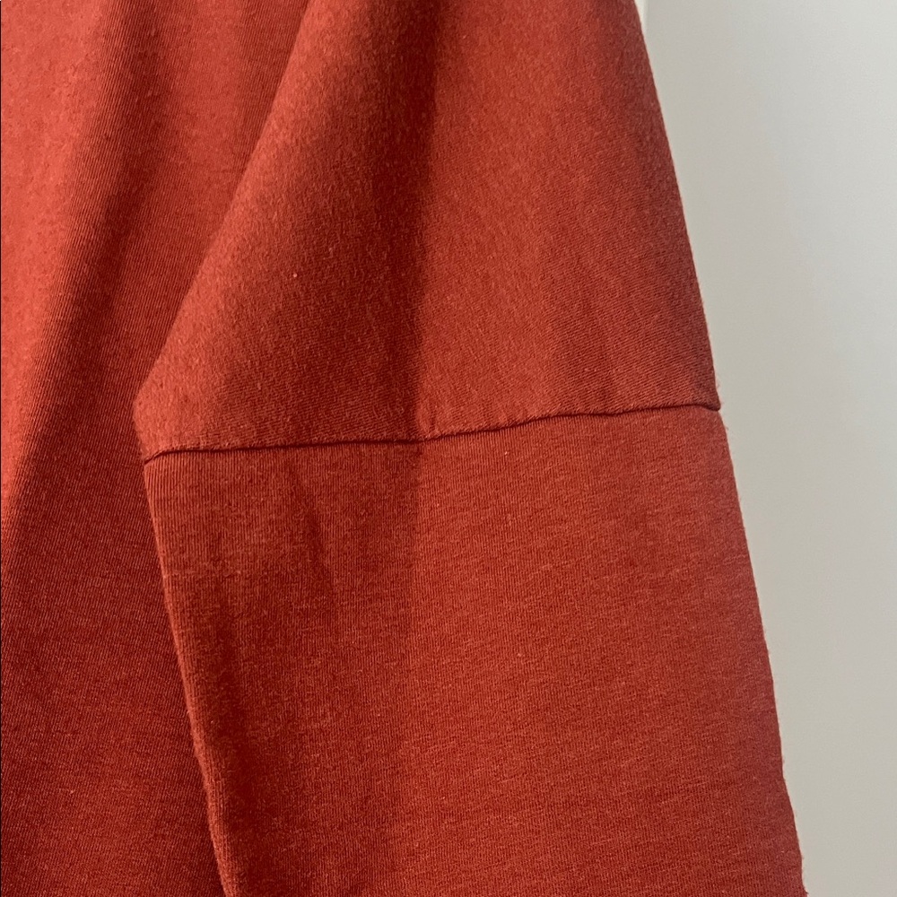 Peruvian Connection Rust Long Sleeve Tee - Picture 3 of 6